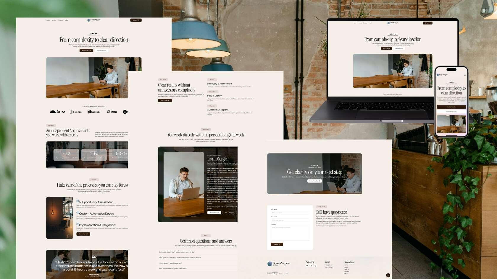 business carrd templates