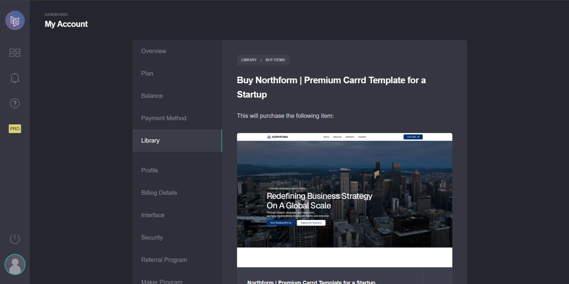 buy carrd website